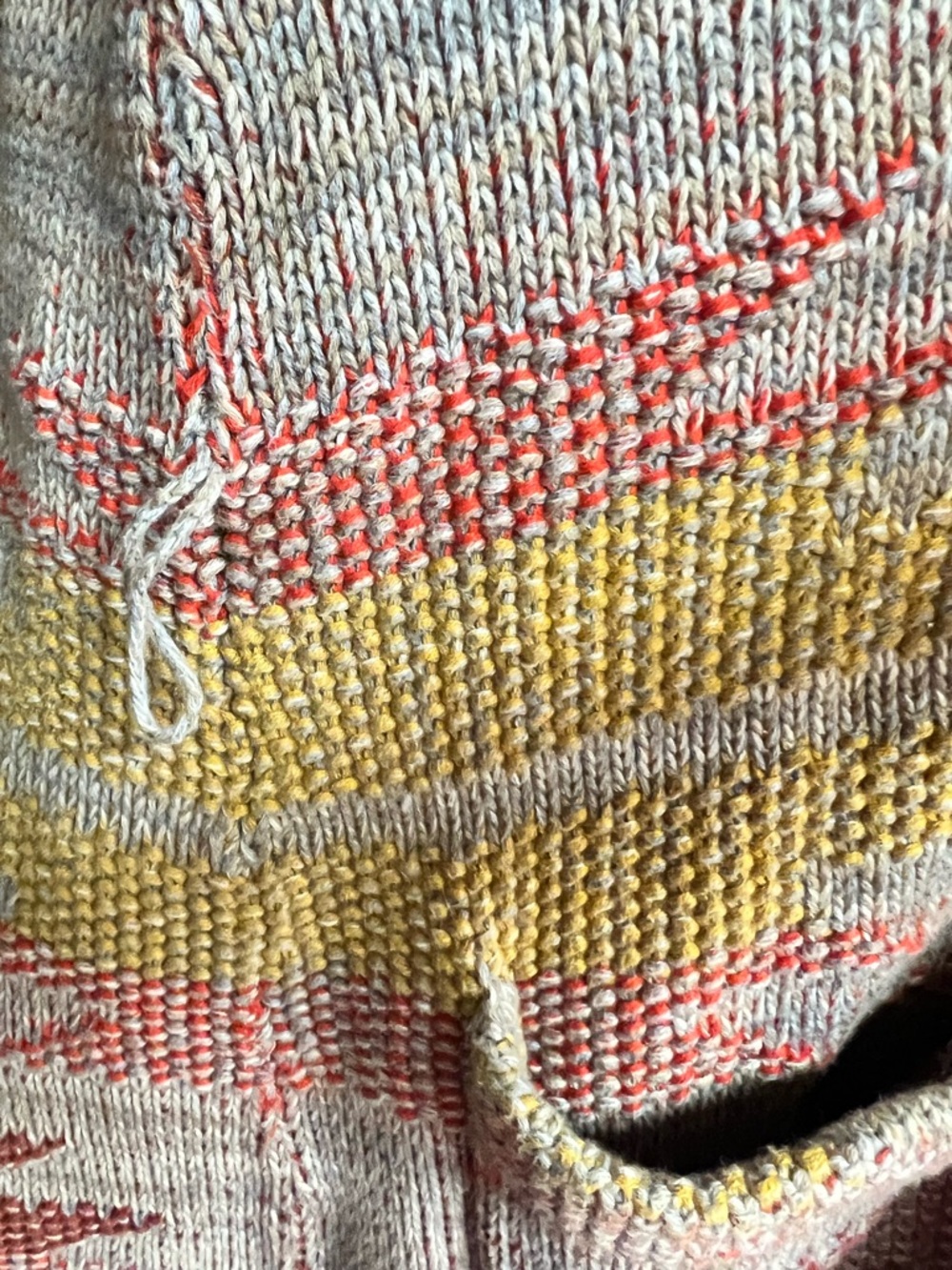 Pendleton-Monterey,Multicolor Aztec Shawl Collar Cardigan–Womens Small-No‎ Belt - Picture 3 of 5